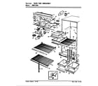 Maytag HRNT1906A/AF53A fresh food compartment diagram