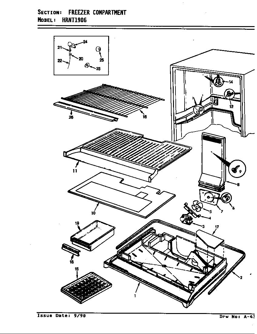 Freezer compartment