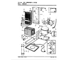 Maytag HRNS2209/AP31A unit compartment & system diagram
