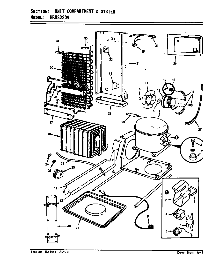 Unit compartment & system