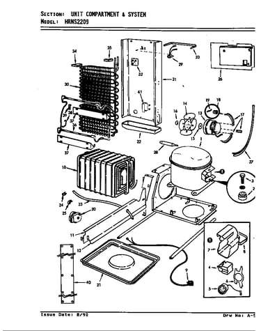 Unit compartment & system