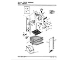 Maytag HRNS2209A/AP31A freezer compartment diagram