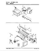 Ice maker & bin