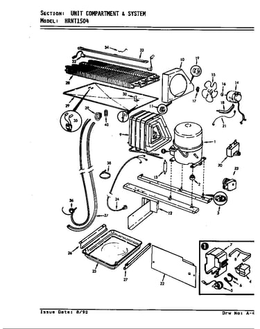 Unit compartment & system