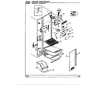 Maytag HRNS2219/BP31A freezer compartment diagram