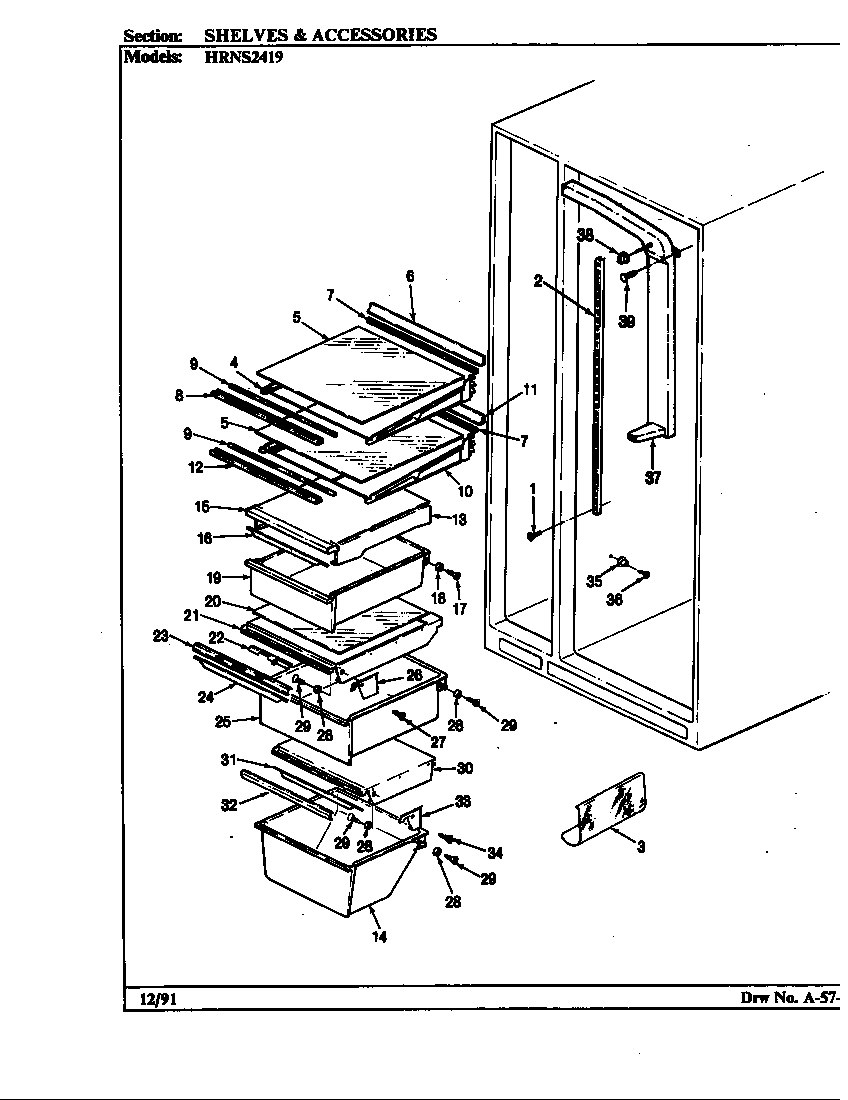 Shelves & accessories