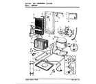Maytag HRNS2004A/AP03A unit compartment & system diagram