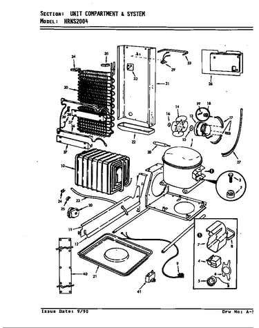 Unit compartment & system