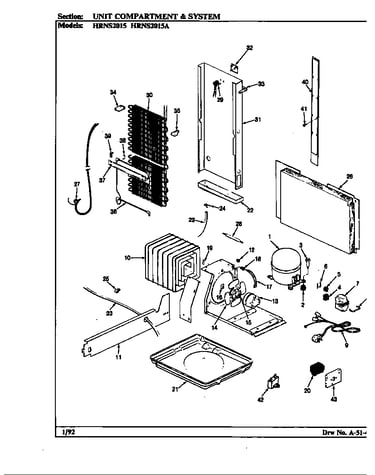 Unit compartment & system (hrns2015/bp03b) (hrns2015/bp03c) (hrns2015a/bp04b) (hrns2015a/bp04c)