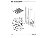 Maytag HRNS2015/BP03C shelves & accessories (hrns2015/bp03b) (hrns2015/bp03c) (hrns2015a/bp04b) (hrns2015a/bp04c) diagram