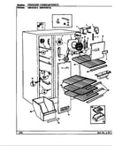 Freezer compartment (hrns2015/bp03b) (hrns2015/bp03c) (hrns2015a/bp04b) (hrns2015a/bp04c)