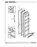 Freezer door (hrns2015/bp03b) (hrns2015/bp03c) (hrns2015a/bp04b) (hrns2015a/bp04c) (hrns2015a/bp03c)