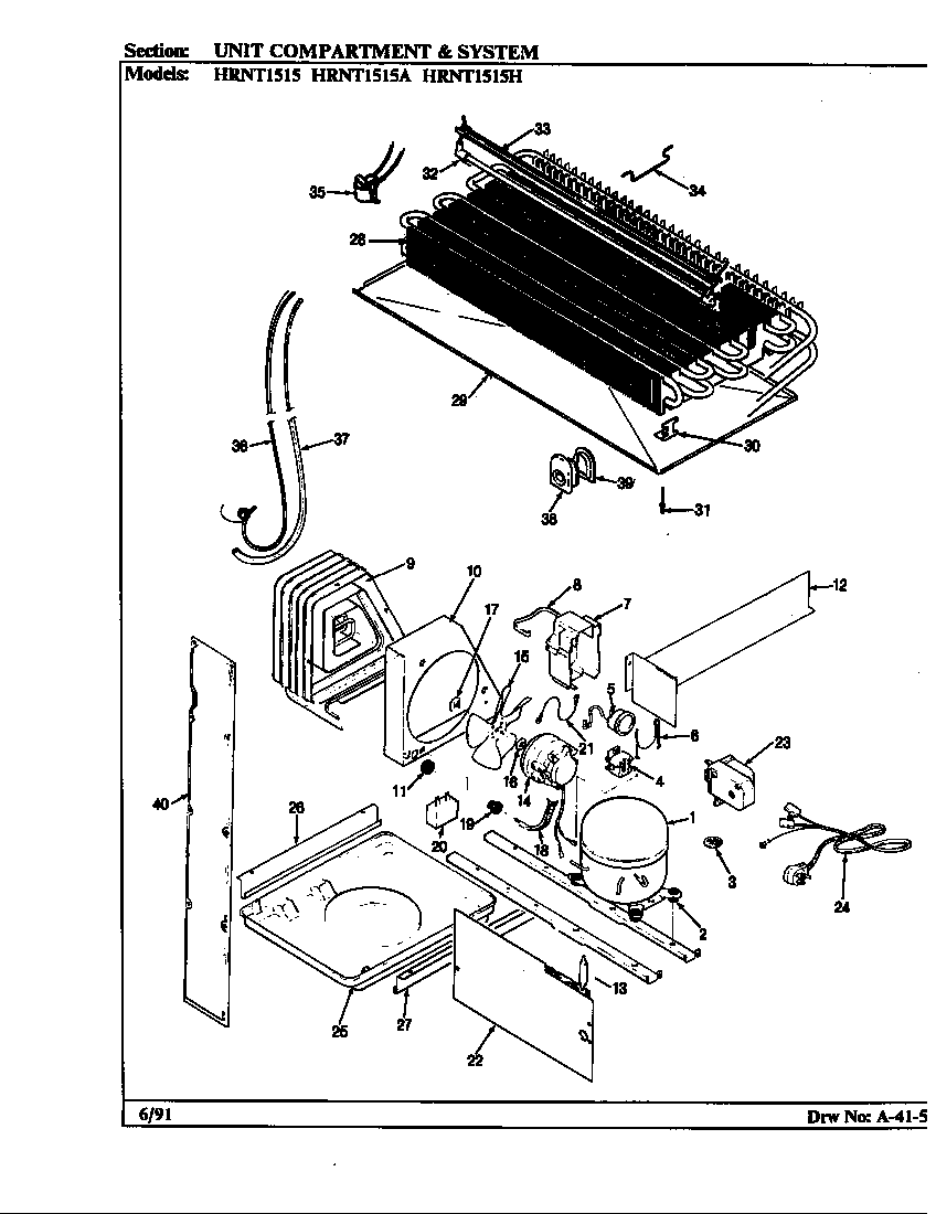 UNIT COMPARTMENT & SYSTEM