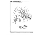 Maytag HRNT1515A/BF10A optional ice maker kit diagram