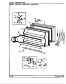 Freezer door (hrnt1716/bf28a) (hrnt1716a/bf33a) (hrnt1716h/bf34a) (hrnt1716/bf33a) (hrnt1716/bf34a)