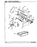 Optional ice maker kit (hrnt1917/bf53a) (hrnt1917a/bf55a) (hrnt1917h/bf64a)