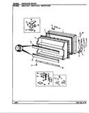 Freezer door (hrnt1919/bf57a) (hrnt1919/bf57b) (hrnt1919a/bf60a) (hrnt1919h/bf65a) (hrnt1919h/bf65b)