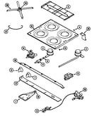 Top & burner assembly