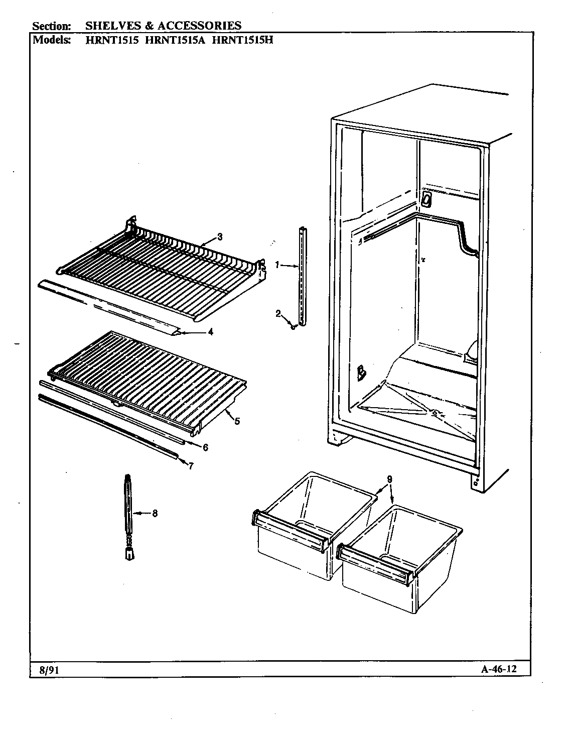 Shelves & accessories
