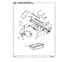 Maytag HRNT1515H/BF11C optional ice maker kit diagram