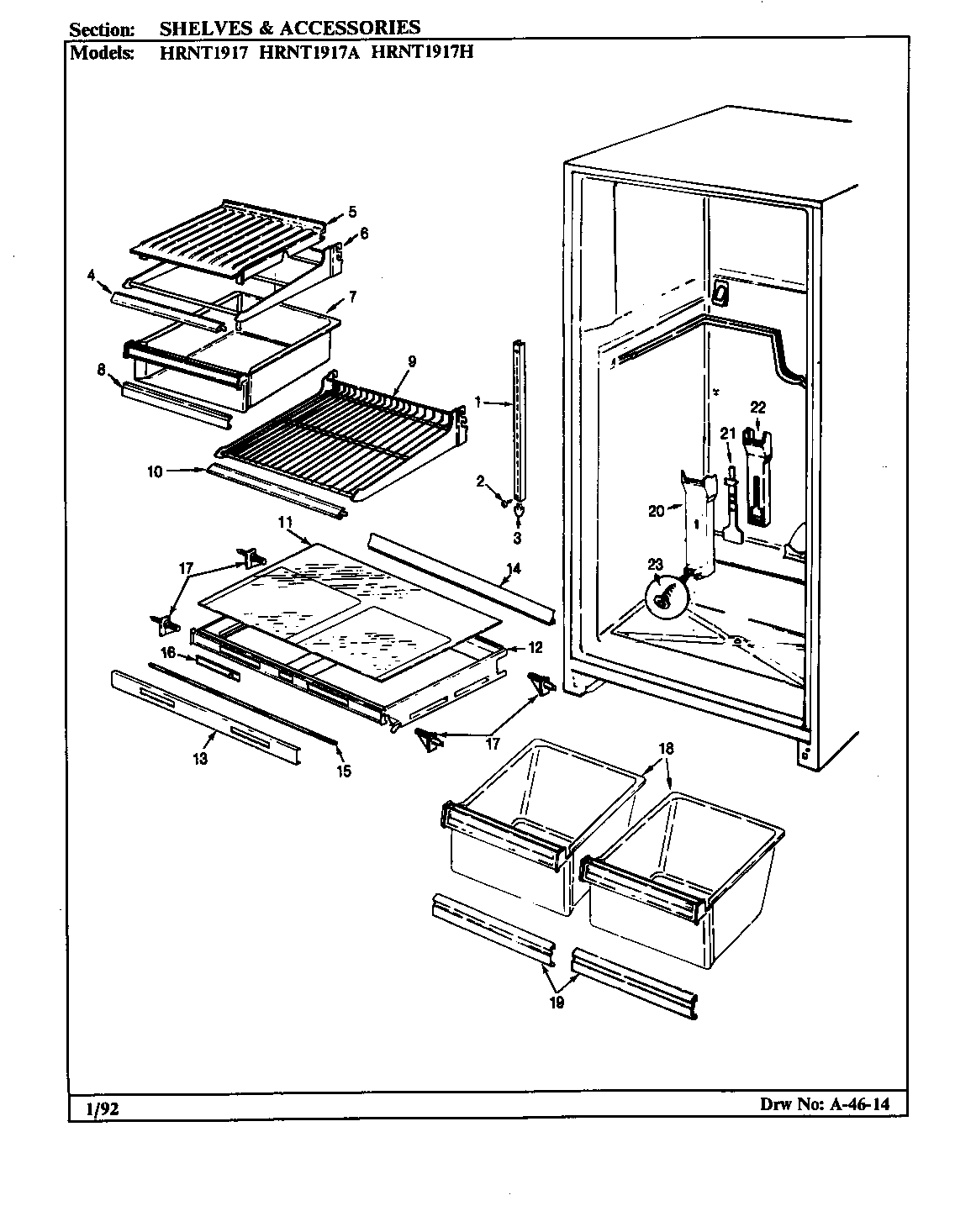 Shelves & accessories
