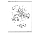 Maytag HRNS2015A/BP03D optional ice maker kit diagram