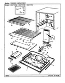 Freezer compartment (hrnt1919/cl54a) (hrnt1919a/cl55a) (hrnt1919h/cl56a)