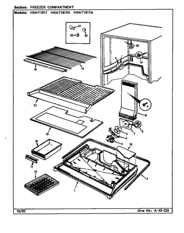 Freezer compartment