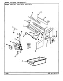 Optional ice maker kit