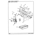 Maytag HRNT1716A/BF33D optional ice maker kit diagram