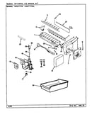 Optional ice maker kit