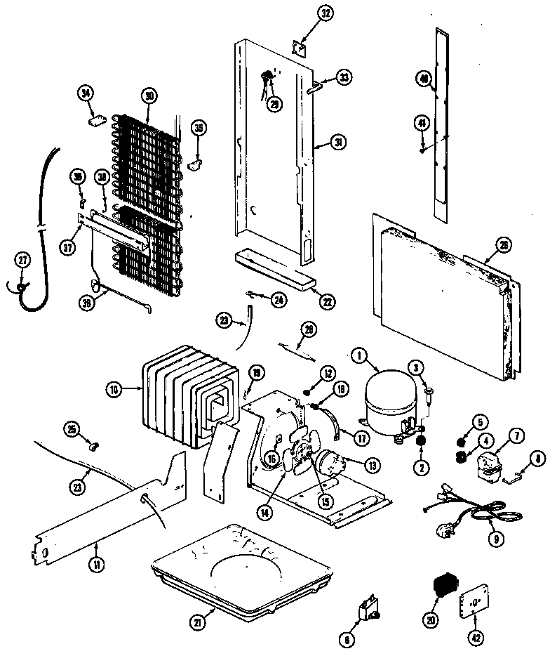 Unit compartment & system