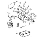 Maytag HRNS2035A/DP04A optional ice maker kit diagram