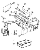 Optional ice maker kit
