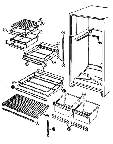 Shelves & accessories