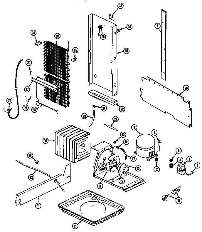 Unit compartment & system