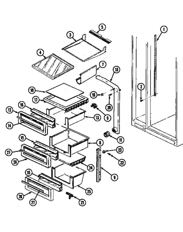 Shelves & accessories