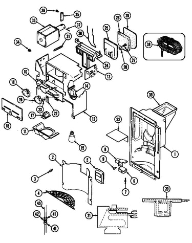 Ice & water dispenser