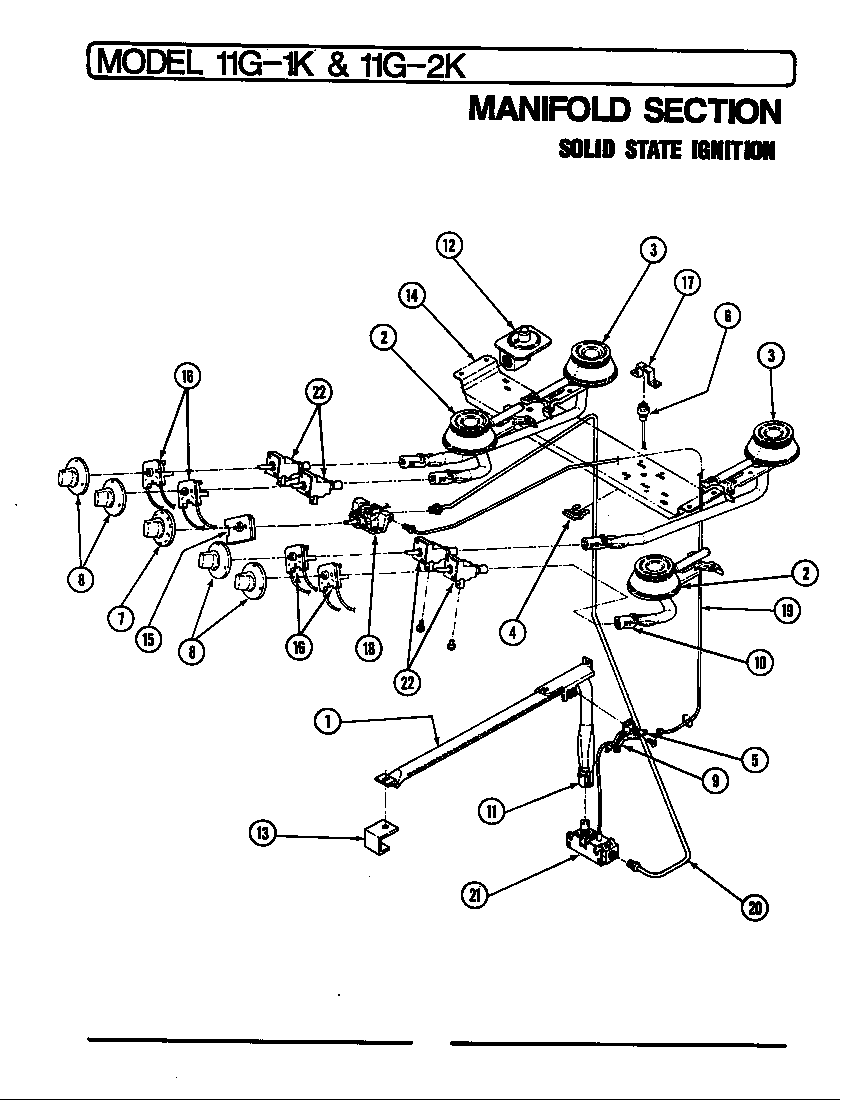 MANIFOLD (SOLID STATE IGNITION)