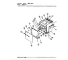 Magic Chef BT18PA-3 cavity & door diagram
