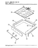Burner box & main top