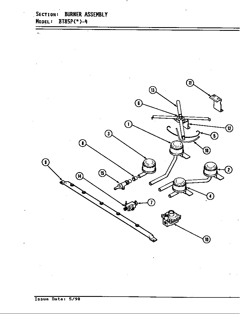 BURNER ASSEMBLY