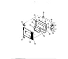 Hardwick SPG8441RTA719DZ upper oven door diagram