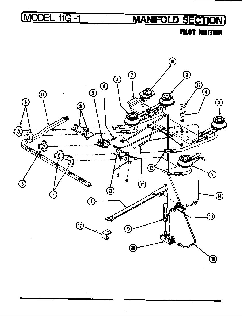 MANIFOLD (PILOT IGNITION)