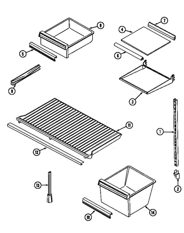 Shelves & accessories