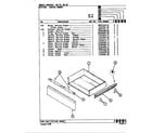 Hardwick EG971A579 service drawer diagram