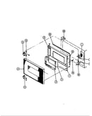 Door assembly (upper)