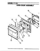 Door assembly (upper)