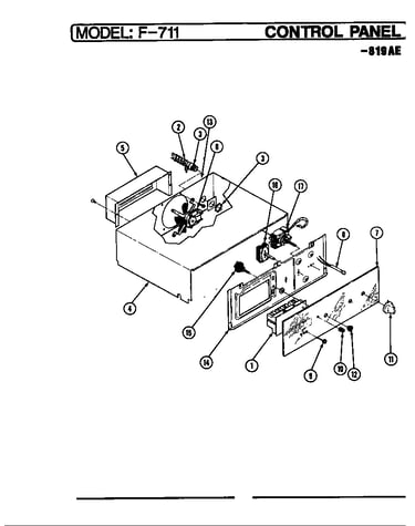 Control panel (-819ae)