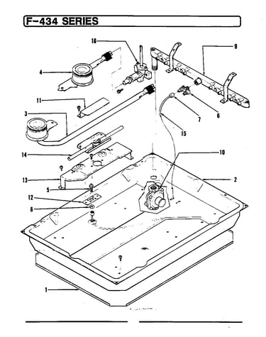 Gas controls (f-414 & f-434) (f-414) (f-434)